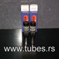 Matched Pair PCC84 Tungsram NOS NIB RARE Foil Disc Getter