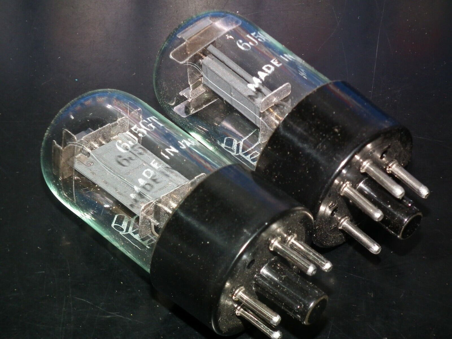 Platinum Matched Pair 6J5GT CEI NOS NIB Made in Japan (6J5G 6J5GT)