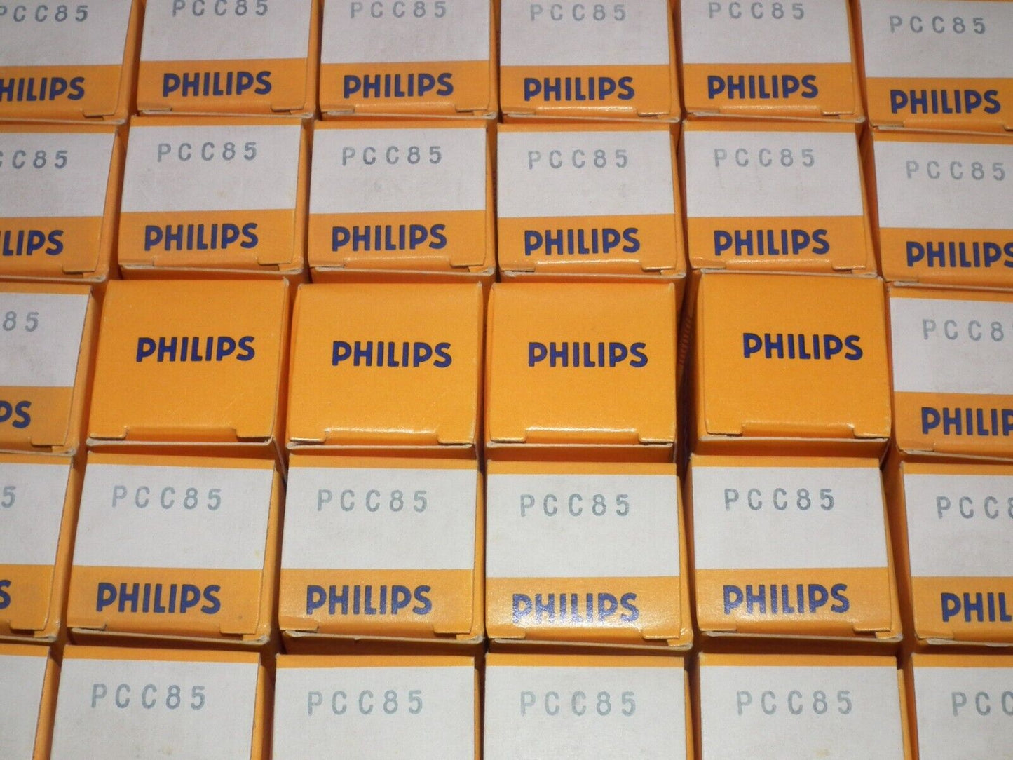 PCC85 Philips 9AQ8 Matched Pair (Two Tubes) NOS NIB