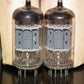 ECC82 12AU7 Philips Holland NOS Platinum Matched Pair Heerlen Plant 1967