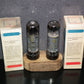 EL34 RFT RARE Short Base Platinum Matched Pair 085 Germany 60s Tested NOS 100%