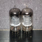 Matched Pair 12AX7 Mazda ECC83 Long Gray Anodes 17mm USED tested OK Same codes