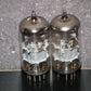 ECC88 Telefunken 6DJ8 Matched Pair Used Tested 90%, Diamond bottoms Berlin codes