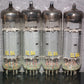EL84 6BQ5 RFT Germany - NOS platinum matched pair early 60s - RARE WELDED PLATES