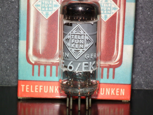 6BE6 Telefunken EK90 NOS NIB McIntosh MR 55 55A 66 Tested 100%