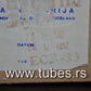 ECH83 EI Philips Yugoslavia 6DS8  CV2128 NOS NIB old type from early 70s