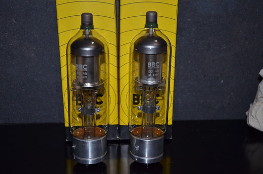 DQ45 Brown Boweri Half Wave Rectifiers - Matched Pair NOS Made in Swiss