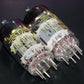 PCC85 Tungsram Austria Platinum Matched Pair NOS NIB RARE Thick Getter late 50s