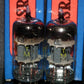 ECC808 Tungsram Hungary NOS NIB Platinum Matched pair Made in 1973 The same code