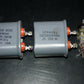 Two (2 pcs) RARE PIO Capacitors 0.25mfd 1500V 0.5u Sprague
