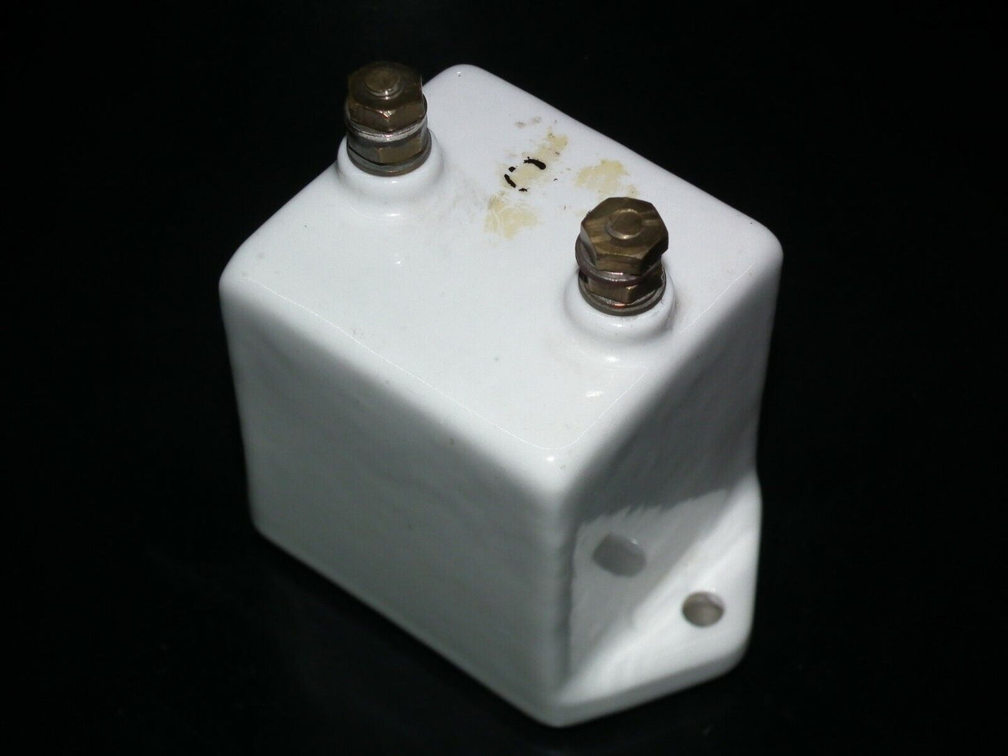 Solar Transmica Capacitor 2000 pF 12500V 0.002mfd 12.5 KV Silver Mica Honey Pot
