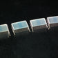 Four NOS vintage Siemens MKT Silver capacitors 470nF 250V W. Germany 0.47u 250V