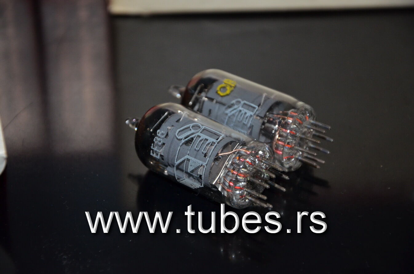 EF86 6267 Tesla CEI Low Noise Audio  - rare SQUARE GETTER NOS NIB