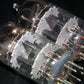 Matched pair 6201 GE 12AT7WB Triple Mica Square Getter tested 90% of NOS