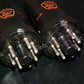 6V6 Los Gatos NOS Platinum Matched PAIR Made in USA Fender Ampeg Messa Gibson
