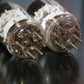 Genuine Telefunken Platinum Matched Pair 5654 EF95 NOS diamond bottom Little Dot