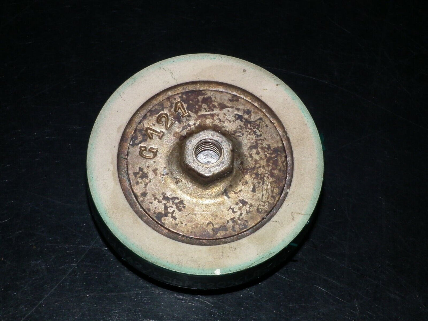LCC France 50pF 10KV doorknob capacitor for professional broadcast Used Tested