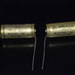One vintage NOS Jensen electrolytic capacitors 22uF 450/500V Made in Denmark 70s