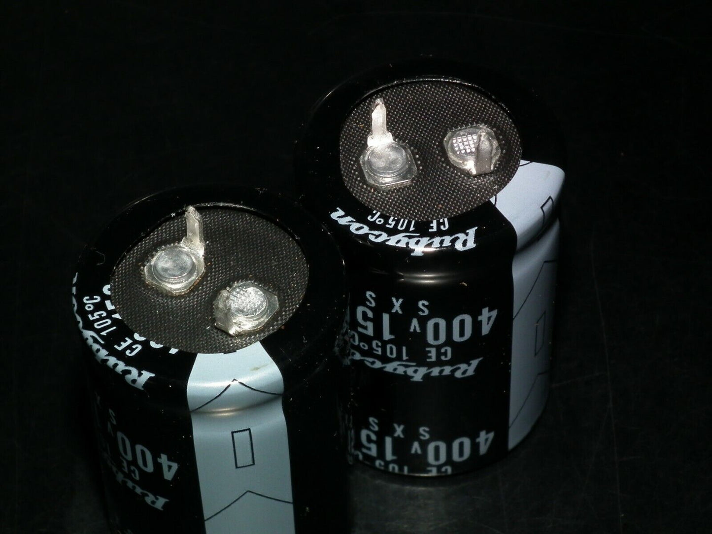 Rubycon JAPAN two electrolytic capacitors 150uF 400V 150u 150mfd SXS Audio Grade