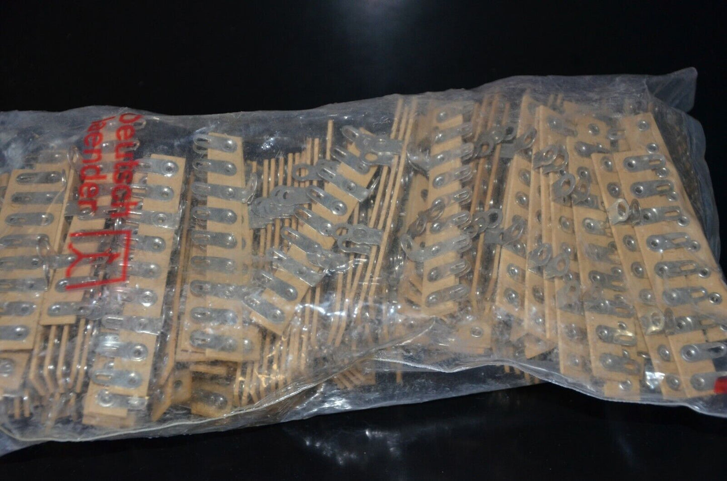 Soldering terminal connection bridge (2 pcs) Tube Audio NOS 70s  West Germany