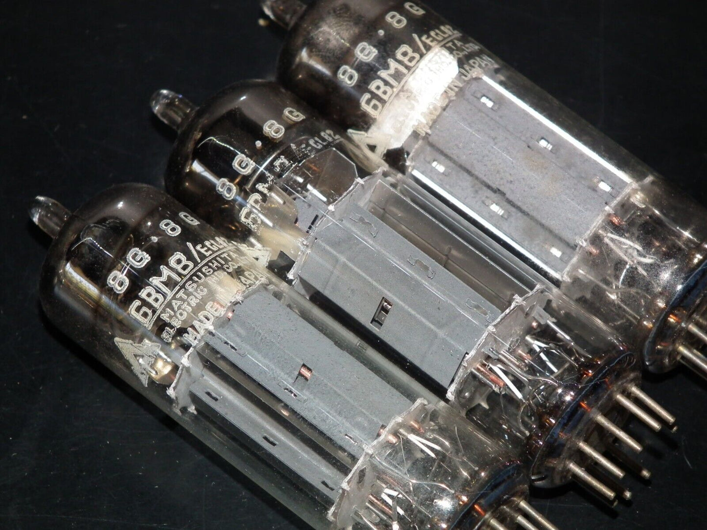 One (1 pcs) 6BM8 Matsushita ECL82 Used, tested 100%, Made in Japan, Big O Getter