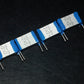 NOS Siemens 100nF 400V MKT Film Capacitor Silver Blue Cap 4pcs Tube Audio