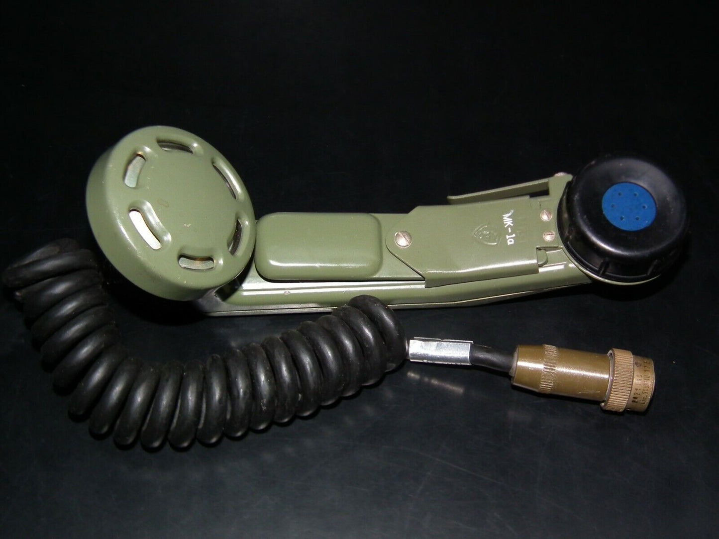 Military Speaker Microphone Telephone Speakerphone for Two Way Radio Phone