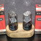 Rare Matched Pair TRONAL 12SN7GTA NOS NIB FLAT DISC GETTER old type stem
