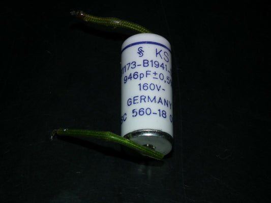 Siemens KS Polystyrene Styroflex Capacitor 160V +-0.5% Different values