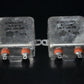Two NOS WEST CAP SPRAGUE PIO hermetically sealed capacitor 1u 1KV CP53B1EG105K1