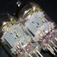 PCC85 Tungsram Austria Platinum Matched Pair NOS NIB Thick Getter late 50s NoL