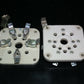 One NOS VINTAGE Johnson 5 pin U5G Ceramic Socket NOS for 3-500Z 4-400A 803 ...