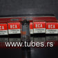 One (1 pcs) 6136 (6AU6WA EF94) RCA NOS NIB Microphone pentode Low Noise Tested