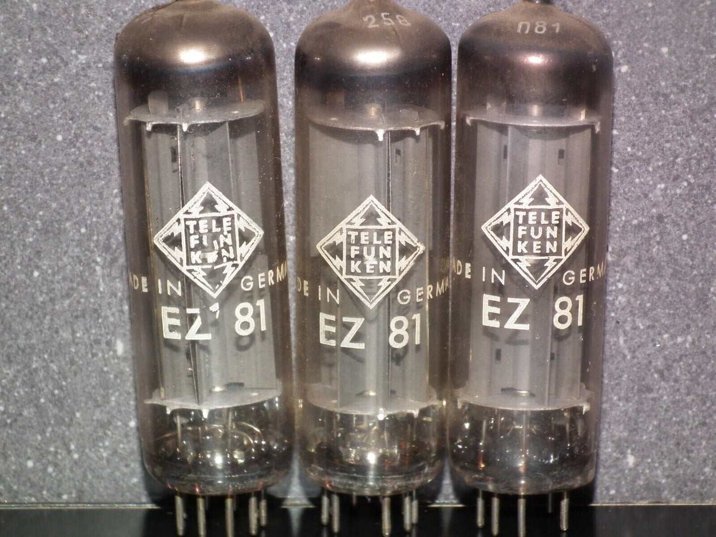 EZ81 Telefunken 6CA4 Used Tested 100% Not diamond bottom