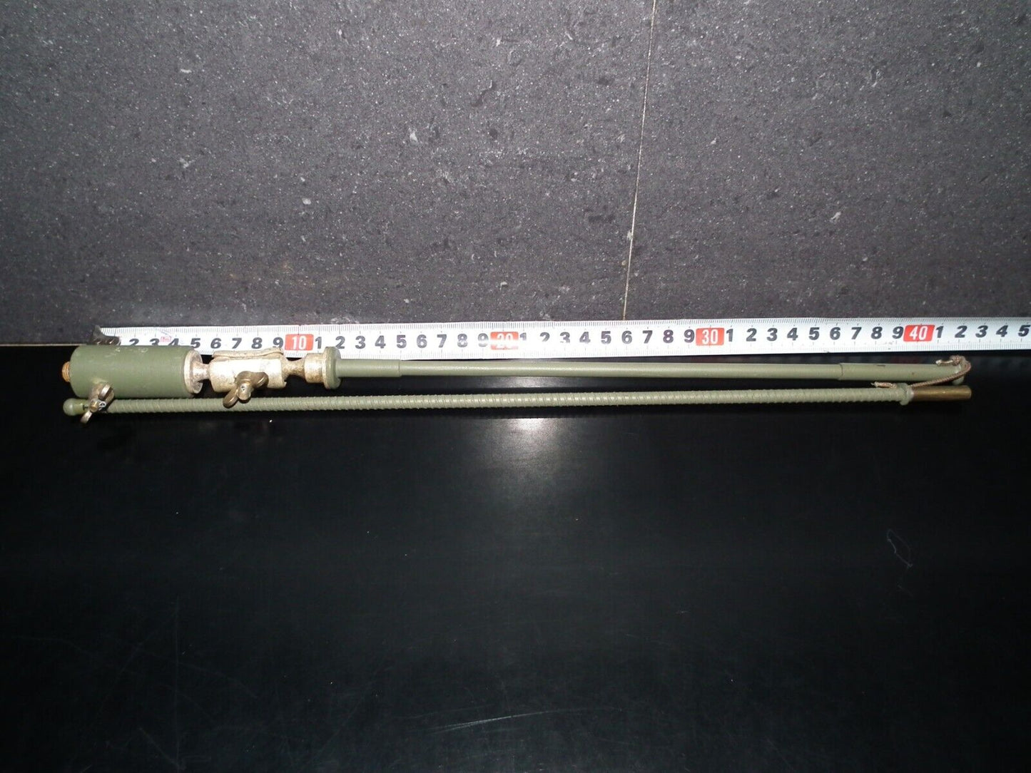 NOS Military Whip Collapsible HF VHF Antenna AT-3a/1 2 elements 2.62ft 0.8m 80cm