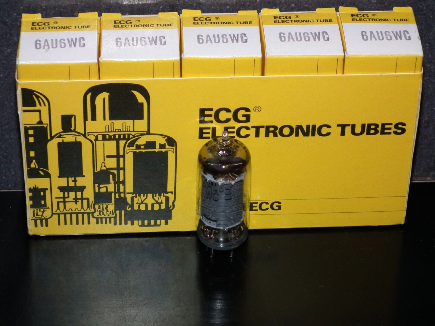 6AU6WC Philips ECG EF94 Microphone pentode NOS NIB