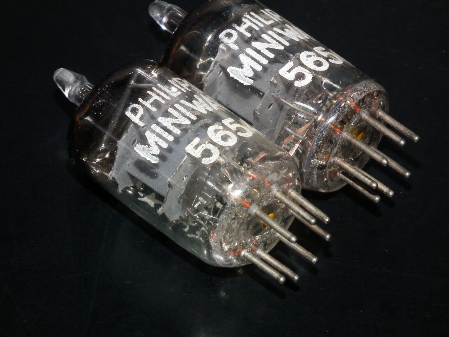 Platinum Matched Pair 5654 Mazda Brussels EF95 6AK5 Square Getter 1957