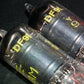 1T4 DF91 Tungsram NOS Platinum matched pair RARE Old Type THICK GETTER 1956