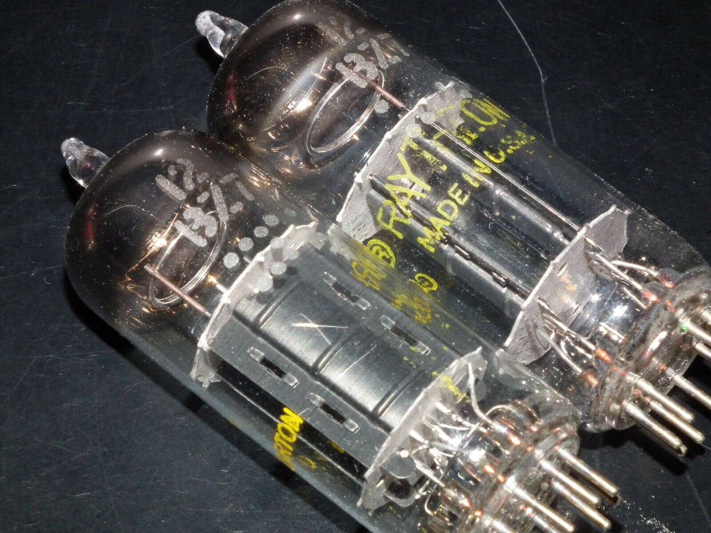 12BZ7 Rahtheon Double Triode Matched Pair