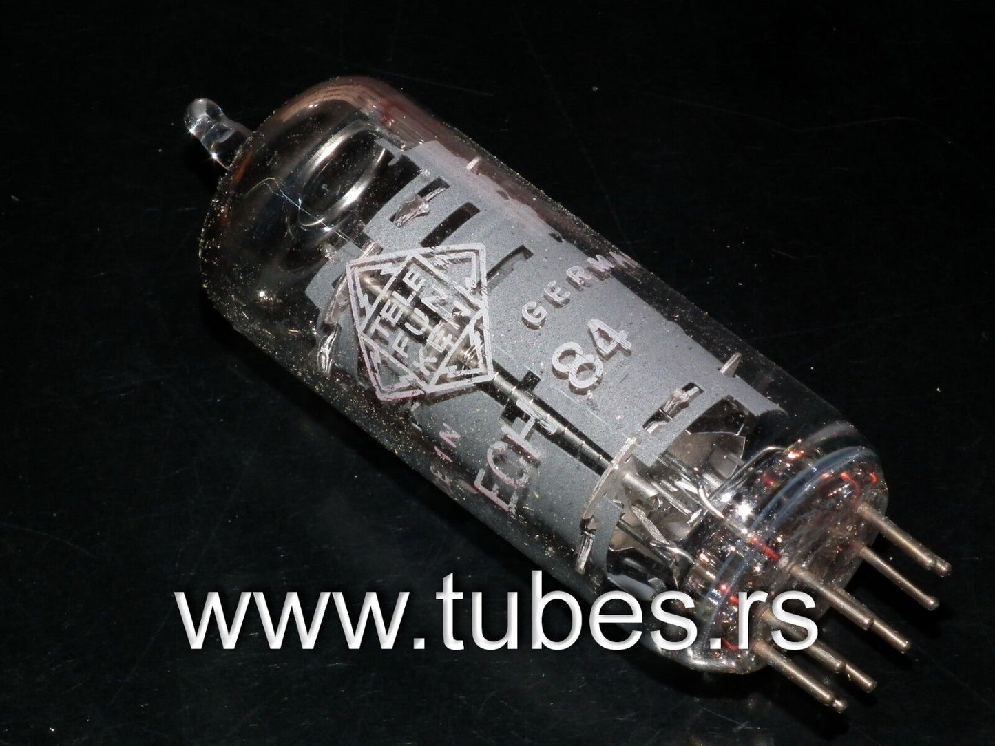 ECH84 Telefunken Diamond Bottom NOS NIB 6JX8 Triode-pentode