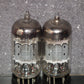 Pair (2pcs) ECC82 12AU7 Philips Heerlen Delta codes Used tested 85% of NOS Value