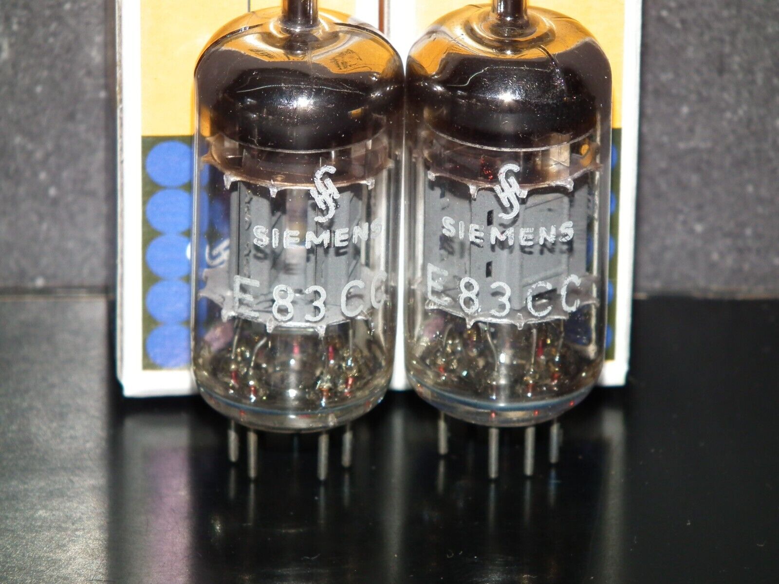 SIEMENS E83CC NOS×3 + ECC83 1本 真空管セット Siemens E83CC 5751 12AX7 ECC803S Triple Mica, NOS NIB | eBay