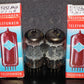 Platinum Matched Pair 12AX7 Telefunken ECC83 Tested 85%Ribbed Anodes DB