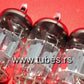 ECC81 12AT7 Philips Holland Flat Foil Crossbar D Getter (Used, matched pair)