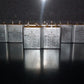 Two vintage Siemens PIO capacitors 4 uF 160V Klangfilm Made in Germany 1971 4mfd