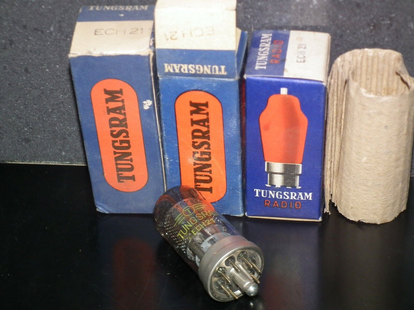 ECH21 Tungsram NOS NIB Old European Radio Receivers