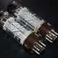 EL34 Telefunken OO Getter Brown Base NOS NIB Platinum Matched Pair Ulm W.Germany