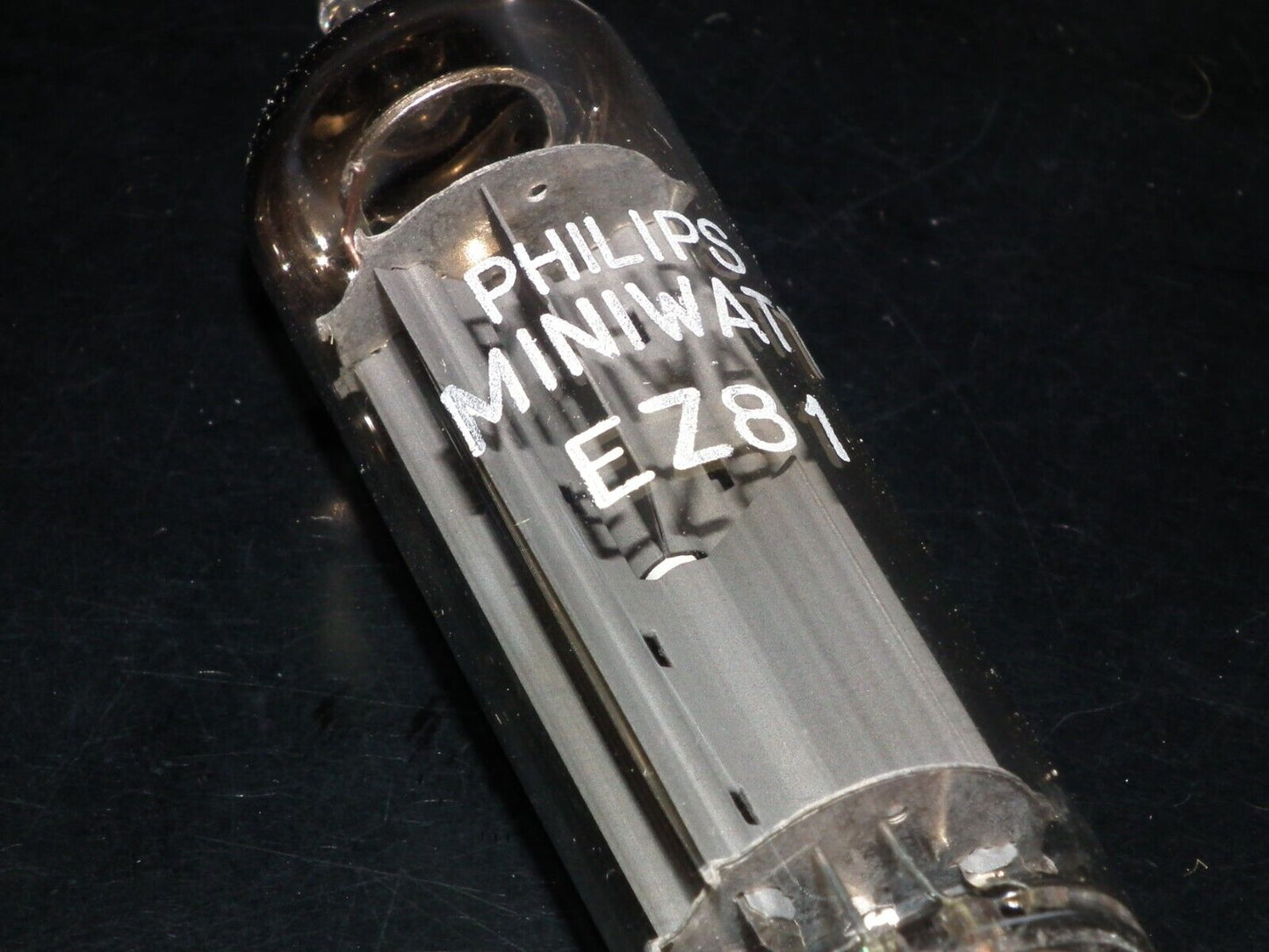 EZ81 Mullard 6CA4 NOS in Original wrap pack Rebranded Philips Miniwatt 1965