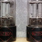 Matched Pair Haltron 12SL7GT NOS NIB Square D Getter old type stem pre WWII