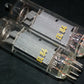 EL84 6BQ5 RFT Germany - NOS platinum matched pair early 60s - RARE WELDED PLATES